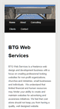 Mobile Screenshot of btgwebservices.com